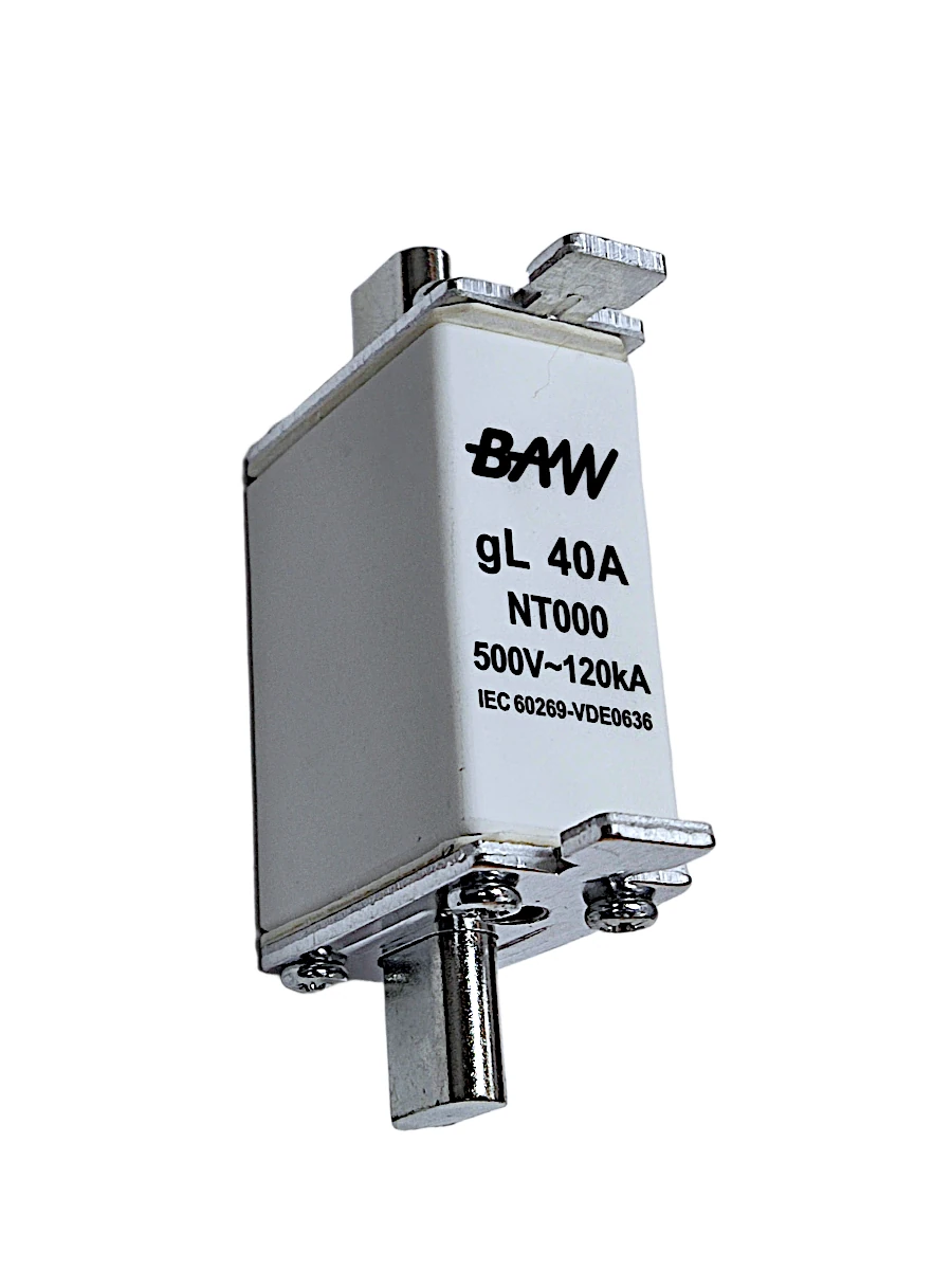 FUSIBLE ACR NT 000 IN=40A 500V-50H GL 100KA