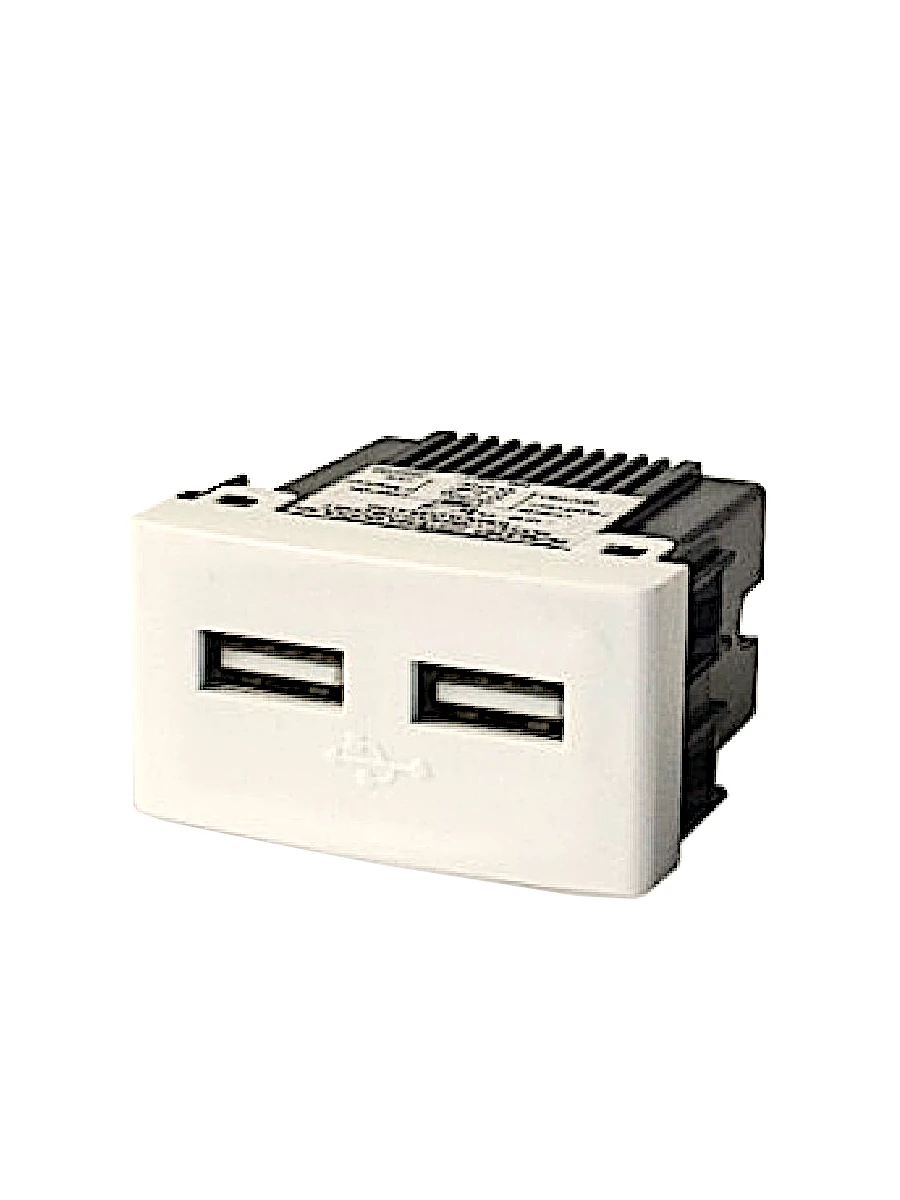 LLAVE EMBUTIR KALOP USB DOBLE BLANCO