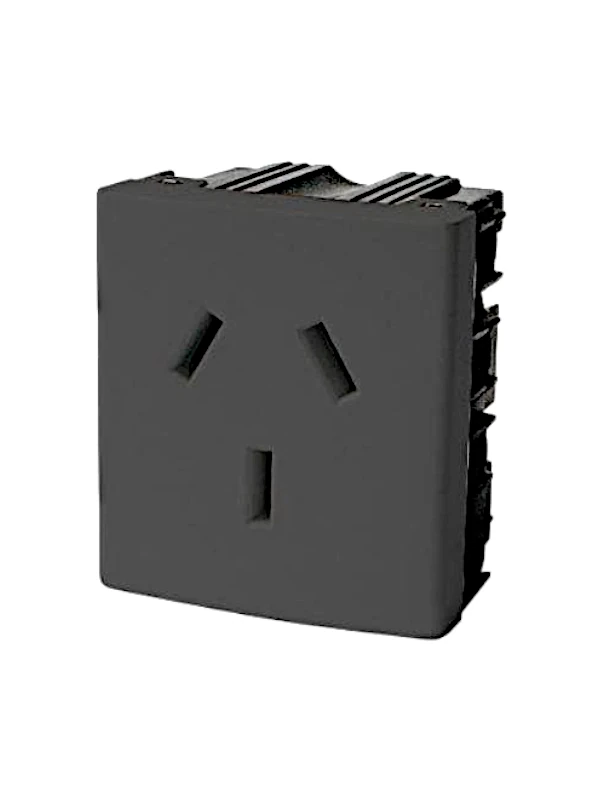 LLAVE EMBUTIR KALOP TOMA 20A NEGRO