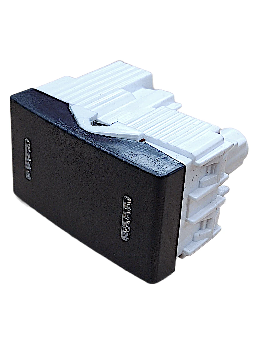 LLAVE EMBUTIR KALOP INTERRUPTOR COMBINACION NEGRO