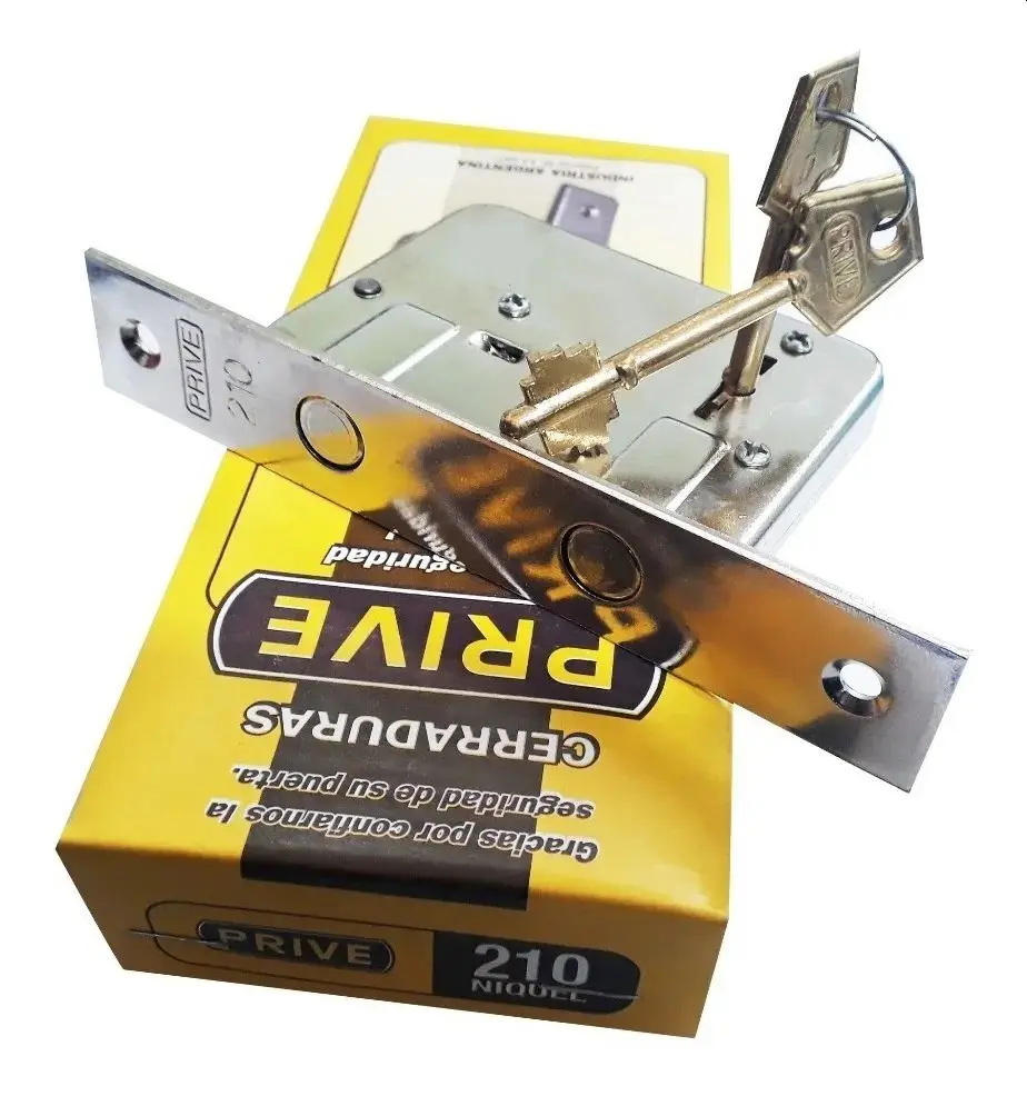 CERRADURA PRIVE 210 CERROJO DOBLE PERNO - Imagen 6