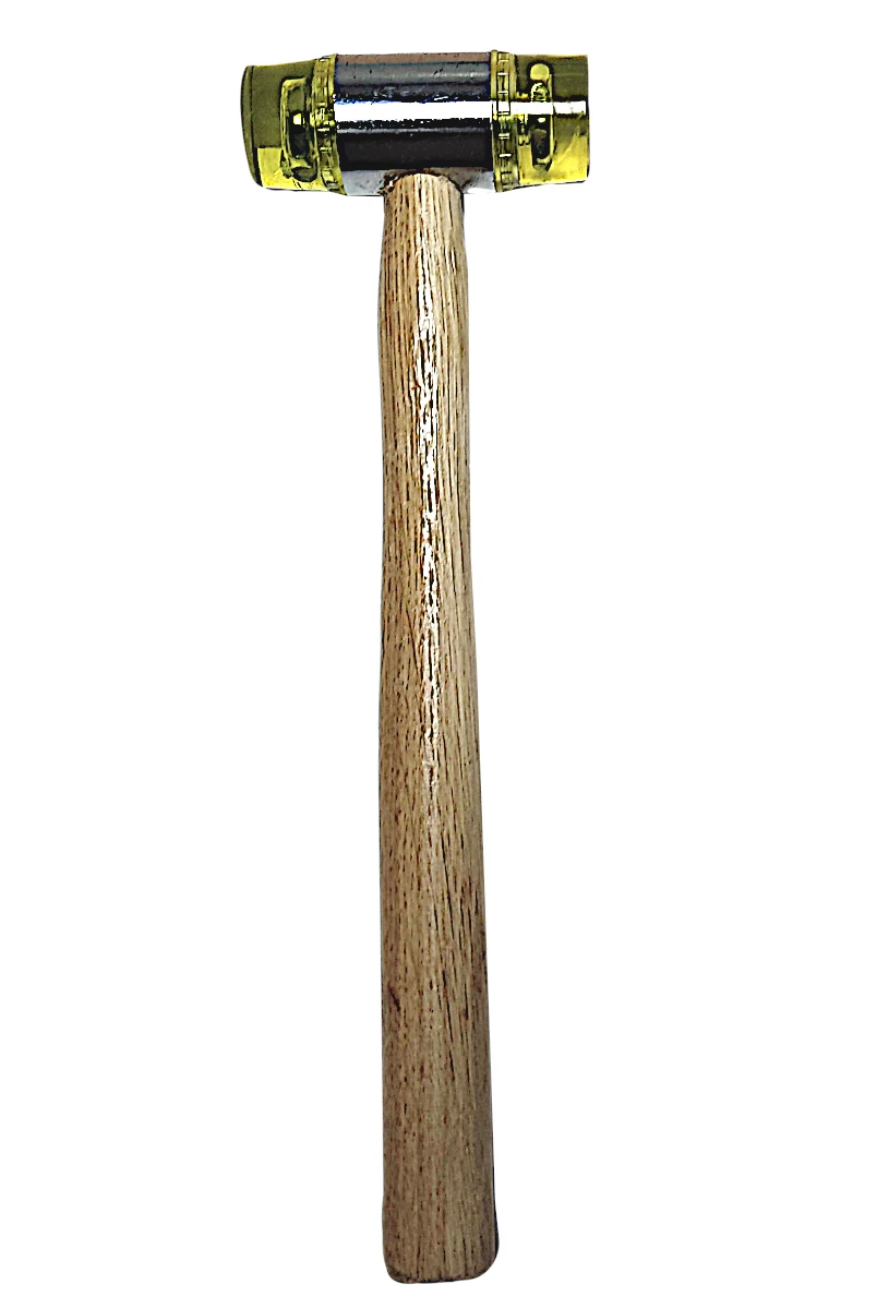 MARTILLO CABEZA DE PVC 30MM MANGO DE MADERA