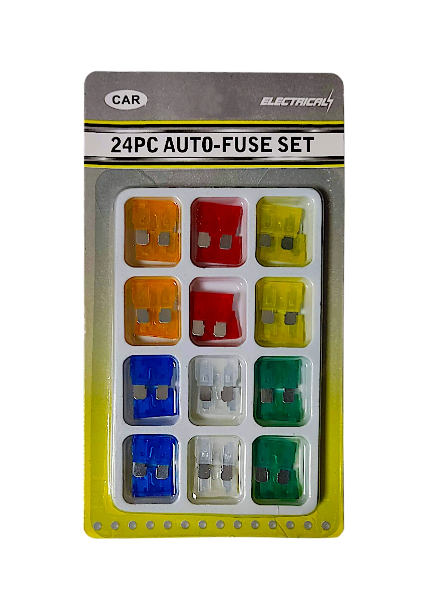 FUSIBLE P/ AUTO GRANDES X 24 BLISTER