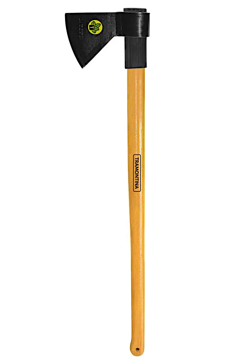 HACHA CON MANGO DE 90CM TAMAÑO 4,5 TRAMONTINA