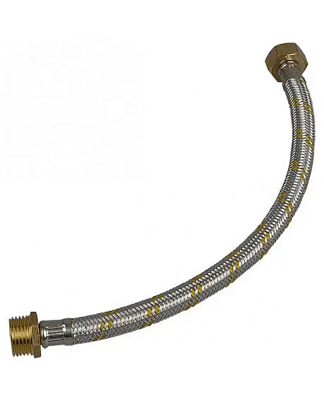 FLEXIBLE MALLADO METALICO 1/2 X 30 CM (PRECIO POR UNIDAD)