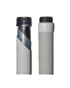 CAÑO DE BAJADA 1 1/4" DOBLE AISLACION 2,0mm 3mts
