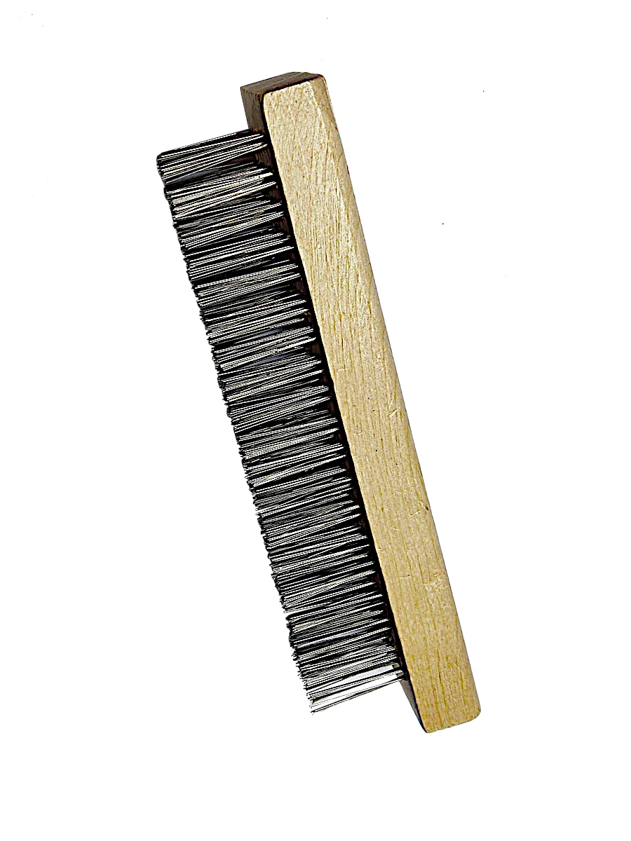 CEPILLO DE ACERO 6X19 DE MADERA SIN MANGO