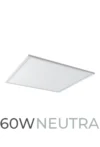 LUMINARIA LED CANDELA DE EMBUTIR 60X60 40w NEUTRA CUADRADA