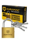 CANDADO BRONCEADO DURAMAC ARO CORTO 38MM