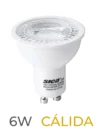 LAMPARA LED DICROICA SICA 6W GU10 CAL.