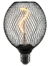 LAMPARA LED MESH BLACK GLOBO 4W CALIDA