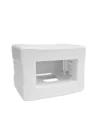 CAJA EXTERIOR KALOP 1 MODULO BLANCO LINEA ARKOS