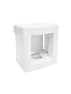 CAJA EXTERIOR KALOP 2 MODULOS BLANCO LINEA ARKOS