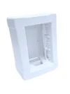 CAJA EXTERIOR KALOP 3 MODULOS BLANCO LINEA ARKOS