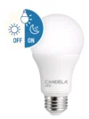 LAMPARA LED CON FOTOCONTROL 12W E27 FRIA CANDELA