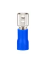 TERMINAL PALA MACHO DE BRONCE AISLADO 1,5 A 2,5 AZUL