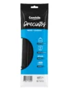PRECINTO PLASTICO 300mm x 4,8mm x 100 Un. NEGRO