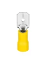 TERMINAL PALA HEMBRA DE BRONCE AISLADO 4 A 6 AZUL
