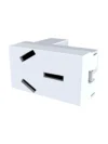 LLAVE EMBUTIR JELUZ PLATINUM TOMA 20A 1 MODULO BLANCO