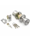 CERRADURA POMO TUBULAR 570 ACERO INOX