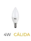 LAMPARA LED VELA SICA 4W E14 CALIDA