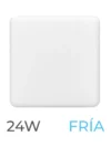 LUMINARIA LED CANDELA INFINITY 24W CUADRADA FRIA