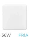 LUMINARIA LED CANDELA INFINITY 36W CUADRADA FRIA