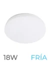 LUMINARIA LED CANDELA INFINITY 18W REDONDA FRIA