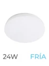 LUMINARIA LED CANDELA INFINITY 24W REDONDA FRIA
