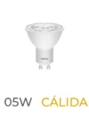 LAMPARA LED DICROICA CANDELA 5W GU10 CALIDA