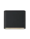 APLIQUE DE PARED BLACK SLIM 6W CALIDO
