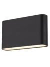 APLIQUE DE PARED BLACK SLIM 10W CALIDO
