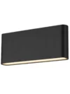 APLIQUE DE PARED BLACK SLIM 12W CALIDO