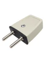 FICHA 220V MACHO 10A 2 PATAS REDONDAS REFORZADA