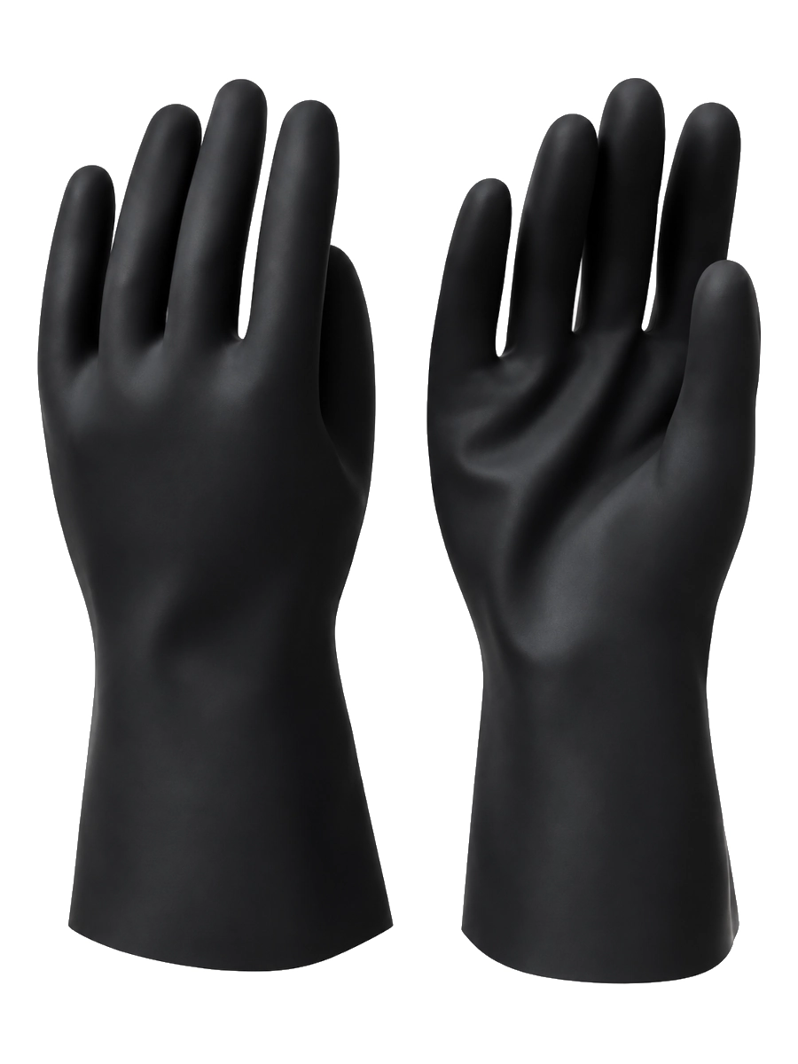 GUANTE LATEX N°10 NEGRO TACOLATEX