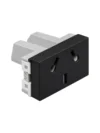 LLAVE EMBUTIR JELUZ PLATINUM TOMA 10A BINORMA NEGRO