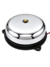 CAMPANA ALARMA DE 20CM A 220V CROMADA