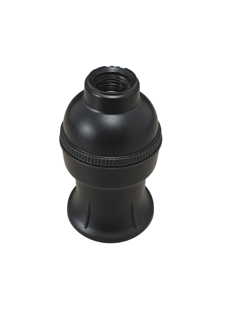 PORTALAMPARA 3P MIGNON E14 PLAST NEGRO