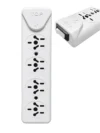 MULTIPLE EXTERIOR 4 TOMAS BL C/LLAVE TOP
