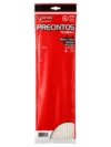 PRECINTO PLASTICO 400mm x 4,8mm x 100 Un. BLANCO TACSA