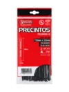 PRECINTO PLASTICO 150mm x 3,6mm x 100 Un. NEGRO TACSA