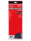PRECINTO PLASTICO 300mm x 4,8mm x 100 Un. NEGRO TACSA