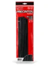PRECINTO PLASTICO 400mm x 4,8mm x 100 Un. NEGRO TACSA